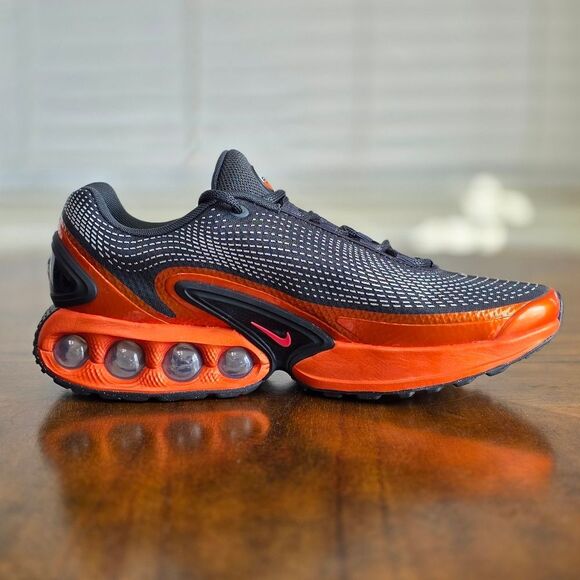 Nike Air Max DN QS Dark Smoke Grey Salsa Red Limited Edition 10.5 New HJ6695-001 - Picture 8 of 16